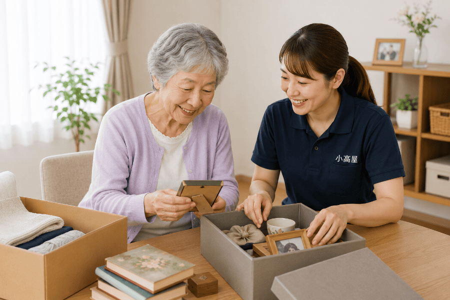 生前整理を少しずつ始めたい方のお手伝いもします|小高屋(コダカヤ)